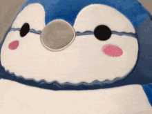Squishmallow Blue Jay GIF - Squishmallow Blue Jay Punch GIFs