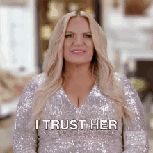 I Trust Her Real Housewives Of Salt Lake City GIF - I Trust Her Real Housewives Of Salt Lake City I Believe In Her GIFs