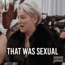 That Was Sexual Real Housewives Of New York GIF - That Was Sexual Real Housewives Of New York Rhony GIFs