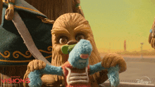 Ripping Toy Apart Star Wars Visions GIF - Ripping Toy Apart Star Wars Visions Ripping Toy Arms GIFs