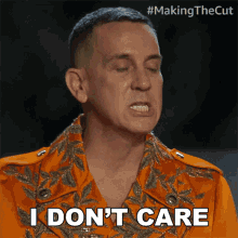I Dont Care Making The Cut GIF - I Dont Care Making The Cut Idc GIFs