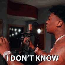 I Dont Know Fredo Bang GIF - I Dont Know Fredo Bang Trust Issues GIFs