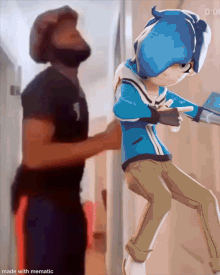 Oh My Goodness Smg4 GIF - Oh My Goodness Smg4 Meta Runner GIFs
