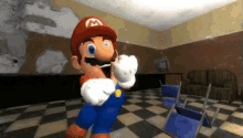 Smg4 Mario GIF - Smg4 Mario Middle GIFs