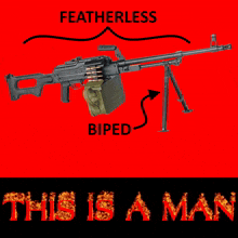 Featherless Biped Gun GIF