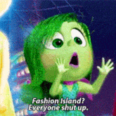 Inside Out Disgust GIF - Inside Out Disgust Fashion Island GIFs