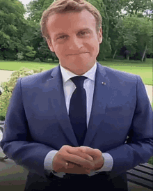 Emmanuel Macron Smile GIF - Emmanuel Macron Smile Wink GIFs