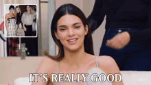 Its Really Good Kendall Jenner GIF - Its Really Good Kendall Jenner Nice GIFs