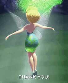Tinkerbell Thank GIF - Tinkerbell Thank You GIFs