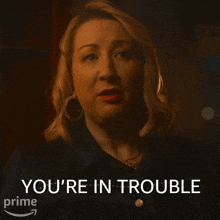 You'Re In Trouble Maggie GIF - You'Re In Trouble Maggie Maggie Service GIFs
