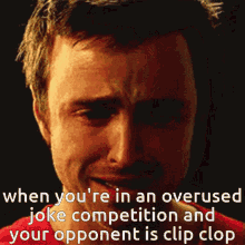 Clip Clop Overused Joke GIF - Clip Clop Overused Joke Crying GIFs