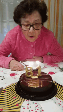 Feliz Cumpleanos 81años GIF - Feliz Cumpleanos 81años Blow Candle GIFs