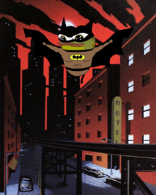 Hoppy Batman GIF