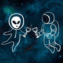Alien Cosmonaut GIF - Alien Cosmonaut GIFs