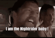 i am the nightrider baby nightrider sassy happy driving