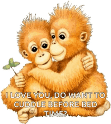 Monkey Hug GIF - Monkey Hug I Love You GIFs