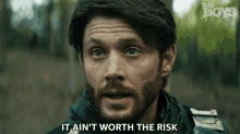 It Aint Worth The Risk Soldier Boy GIF - It Aint Worth The Risk Soldier Boy Jensen Ackles GIFs