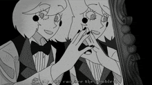 Distortionist Ghost And Pals GIF - Distortionist Ghost And Pals Punch Mirror GIFs