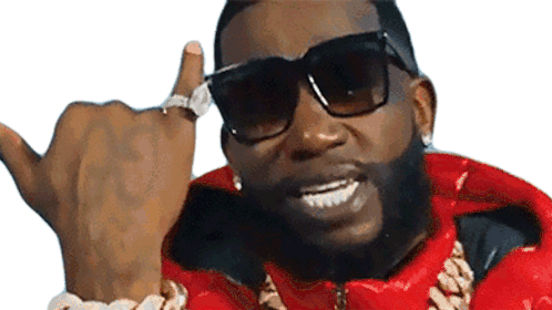 So Lit Gucci Mane Sticker - So Lit Gucci Mane Blood All On It Song Stickers