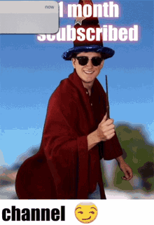 Danny Gonzalez Wizard GIF - Danny Gonzalez Wizard Subscribed GIFs