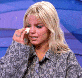 Renee Rapp Cry GIF - Renee Rapp Cry Wipe Tears GIFs