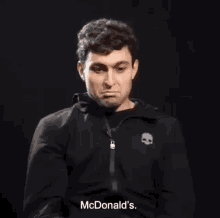 aslan karatsev mcdonalds double cheeseburger tennis hamburger