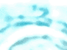 a close up of a person swimming in a pool of water