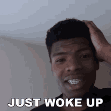 Just Woke Up Rickey GIF - Just Woke Up Rickey Woke Up Like This GIFs