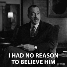 I Had No Reason To Believe Him Inspector Pietro Ravini GIF - I Had No Reason To Believe Him Inspector Pietro Ravini Ripley GIFs