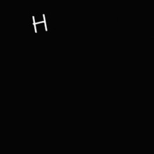 a black background with the words hai yeu em written in white letters