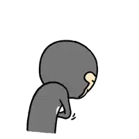 a cartoon of a monkey holding up a red card and giving a thumbs up