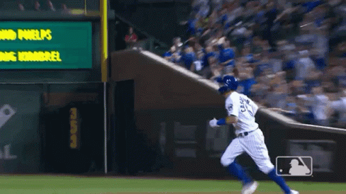 Chicago Cubs Baseball GIF - Chicago Cubs Baseball Jump - Discover & Share  GIFs