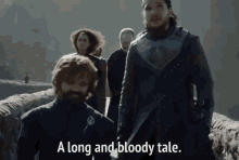 Tyrion Lannister Long And Bloody Tale GIF - Tyrion Lannister Long And Bloody Tale Got GIFs