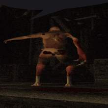 a person in a video game with a yellow light coming out of their chest