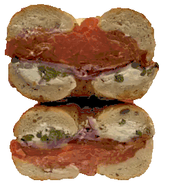 Bagel Bagel Sandwich Sticker - Bagel Bagel Sandwich Spinning Stickers