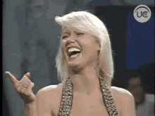Xuxa Rindo GIF - Point Laugh Lauhing GIFs