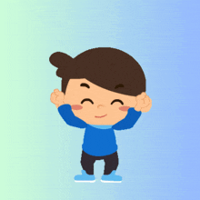 a cartoon of a boy covering his ears with his hands and the words spirit on the bottom right