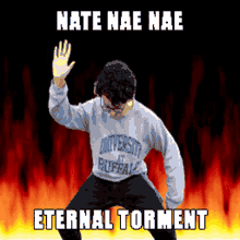 Nathan Barbara Nate Nae Nae GIF - Nathan Barbara Nate Nae Nae Eternal Torment GIFs