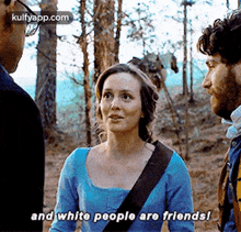 And White People Are Friends!.Gif GIF - And White People Are Friends! Person Human GIFs