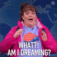 What Am I Dreaming GIF - What Am I Dreaming Aidy Bryant GIFs