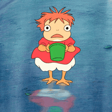 Ponyo Chicken Ghibli GIF