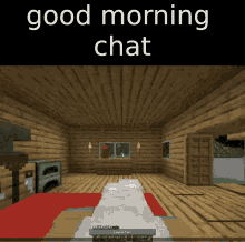 Good Morning Chat Good Morning Chat Minecraft GIF - Good Morning Chat Good Morning Chat Minecraft Good Morning GIFs