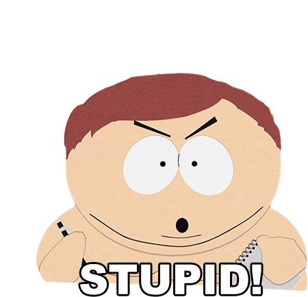 Stupid Eric Cartman Sticker - Stupid Eric Cartman South Park Stickers