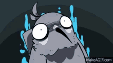 Evil Bird Stare GIF - Evil Bird Stare Bad GIFs