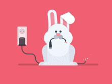 Bite Charger GIF - Bite Charger Rabbit GIFs