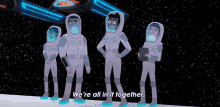 Were All In It Together Ensign Mariner GIF - Were All In It Together Ensign Mariner Ensign Boilmer GIFs
