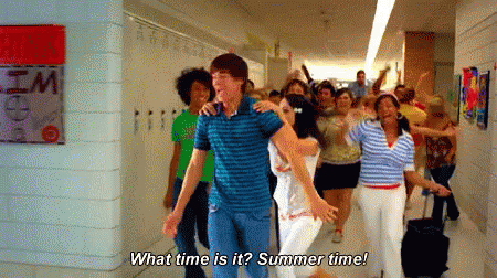 Highschoolmusical Summer Time GIF - Highschoolmusical Summer Time Summer GIFs
