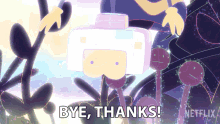 Bye Thanks Sugar Cube GIF - Bye Thanks Sugar Cube Bee And Puppycat GIFs