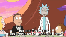 Rick And Morty Being Nice GIF - Rick And Morty Being Nice Stupid People Do GIFs