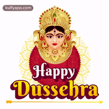 Happy Dussehra.Gif GIF - Happy Dussehra Goddessdurga Dussehra GIFs